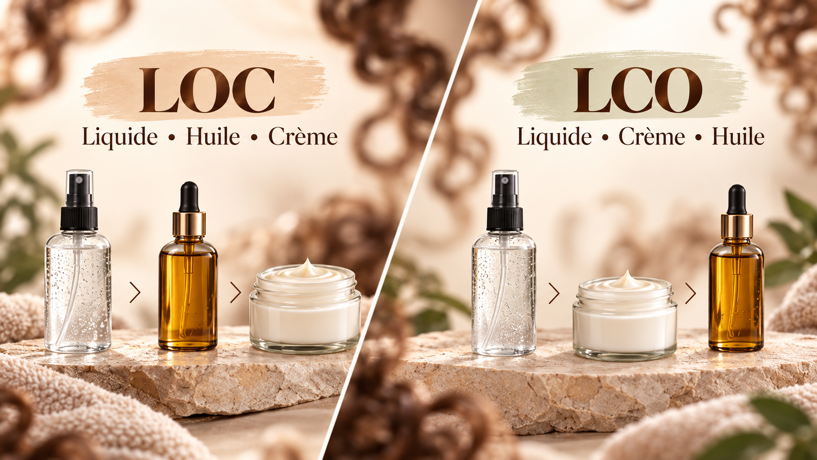 Comparatif capillaire LOC et LCO